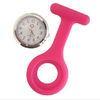 Custom 1ATM Water Resistant Ladies Fob Watch , Pink Gel Watches For Nurses