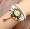 Fashion Ladies Bracelet Wrist Watches With Owl Heart Butterfly Flower Pendant