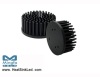 XSA-321 Pin Fin LED Heat Sink Φ68mm for Xicato