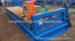 trapezoidal roof sheet roll forming machine