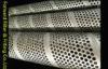 Straight Weld Perforated Muffler tube , SUS316 / 316L Perforated Stainless Steel Tube