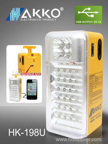 AKKO portable wall-mounted rechargeable 28 pcs LED Emergency Light