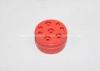 Red Silicone Rubber Cable Grommets Insulative Cable Bushing Wire Jacket