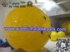 Yellow Giant Inflatable Zorb Ball For Adults , Rolling Inflatable Ball