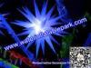 Suspended Romantic Background Stage Decoration Inflatable LED Lighting Star