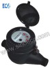 Multi jet Dry dial Vane Wheel Plastic Water Meter with Precise Measurement