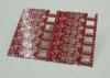 Double Sided PCB Board Fabrication Red Solder Mask PCB PD Free HASL Finish