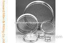 Aluminum Alloy / Copper / Brass Woven Wire Mesh Standard Testing Sieve