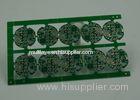 4 Layer Green Rigid PCB Board with Gold Finish, White Silkscreen