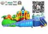 Exciting Exhibition Combo Backyard Inflatable Water Park With Big Slide Bouncer