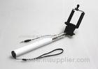 Wireless Monopod Mobile Phone Selfie Stick Bluetooth For Samsung , Selfie Phone Stick