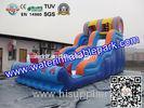 Inflatable Water Slide For Amusement Park / Inflatable Pool Slide