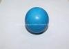 Pantone Reflex Blue Molded Solid Rubber Ball High Density 2.3g / cm3