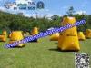 Game Inflatable Paintball Bunker , Paintball Inflatable Bunkers