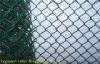 StainlessSteel PVC Coated Fence Wire Mesh , Green Pvc Coated Chain Link Fencing