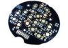 Black / White Soldermask Round Metal Core PCB Board Fabrication For Street Lamp