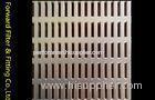Long Hole Stainless Steel Perforated Sheet Metal Panel For Internal Combustion Engine Filter