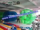 Exciting Green Huge Inflatable Walk On Water Ball , Person Inside Ball