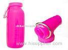 Portable Outdoor Travel bpa free silicone collapsible water bottle 650Ml