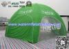 Green Inflatable Tent Exhibition , Commercial Inflatable Marquee Tent