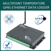 Multipoint Temperature GPRS Ethernet Data Logger