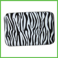 Horse pattern Metal Aluminum Card Holder Case