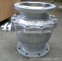 300LB flanged ball valve