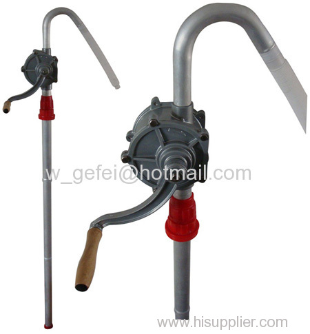 Aluminum Rotary Hand Oil Pump / Rotary Hand Pump