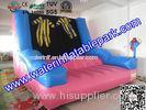 Exciting Inflatable Sport Games , Inflatable Velcro Wall For Children