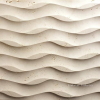 3d natural wavy decorative stone wall design