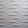 3d wavy interior design stone wall panel