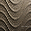 3d decorative wavy design stone wall