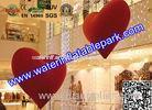 1m Heart Inflatable Decoration , Hanging Inflatable Wedding Decorations