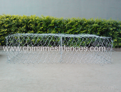 hot-dipped galvanized hexagonal gabion trapions