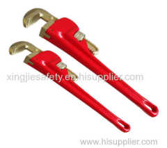 Non sparking Pipe Wrench Copper Alloy Hand Tool