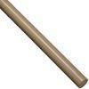 Khaki PEEK Bar PEEK Rods High Stiffness And Hardness For Pump Housings