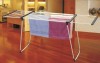 metal clothes rack indoor