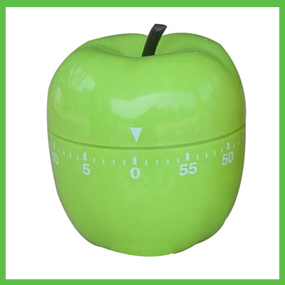60 Minutes Green Apple Kitchen Timer