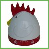 Plastic Mechanism Cartoon Chicken Kitchen Timer