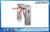 Durable Security Tripod Turnstile Gate , Auto Barrier Gate for Library