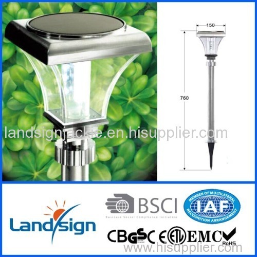 Cixi landsign solar led yard lamp