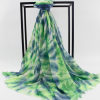 tie dye effect print 100%viscose scarf