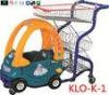 Colorful Steel Supermarket Kids Shopping Carts For Toddler 100L 1305x535x1055mm