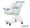 Light Duty Chrome Plating Wire Shopping Trolley With 80l Basket 810x520x975mm