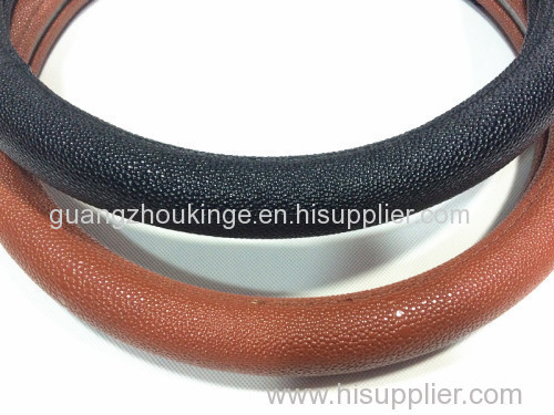 special and fashionalbe leather rubber molded steering wheel cover auto accessories