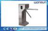 Three Rollers Turnstile Barrier Gate Semi-automatic With Access Controller