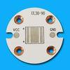 1 - 4 Layer High Power LED Round PCB Board with Lead Free HASL Finishing