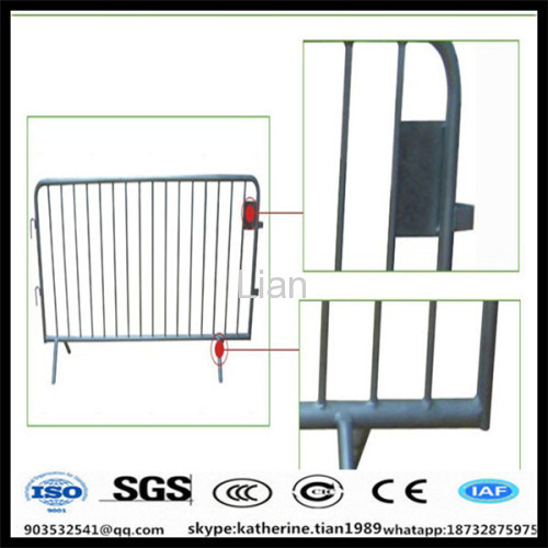 galvanzied crowd steel barrier