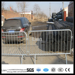 galvanized after welding retractable police control crowd control safety steel barrier