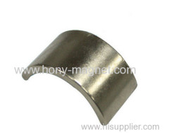 customized rare earth/neodymium magnet arc for best selling